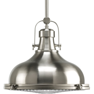 Progress Lighting Fresnel Lens 1 Light Pendant