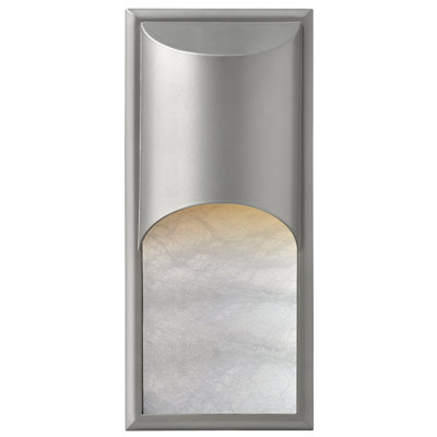 Hinkley Lighting Cascade One Light Large Outdoor Wall Lantern with Alabaster Glass