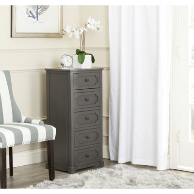 Click To Image : Rosaleen 5 Drawer Lingerie Chest by Safavieh Now