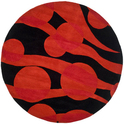 Safavieh Soho Black/Red Rug