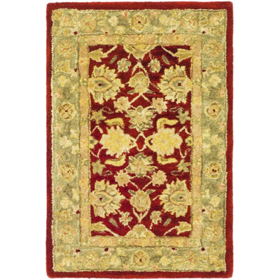 Safavieh Anatolia Red/Moss Rug
