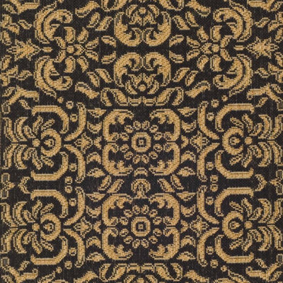 Safavieh Courtyard Dark Black Rug