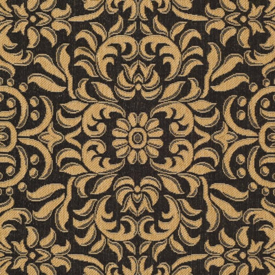 Safavieh Courtyard Dark Black Rug