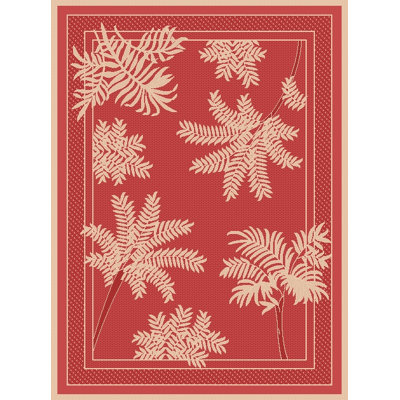 Safavieh Courtyard Light Brick Rug
