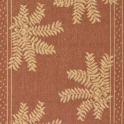 Safavieh Courtyard Light Brick Rug