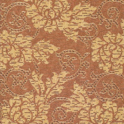 Safavieh Courtyard Brick/Natural Rug