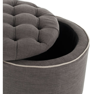 Safavieh Amelia Fabric Ottoman