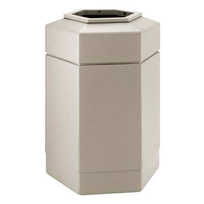 Commercial Zone 30 Gallon Hex Waste Container