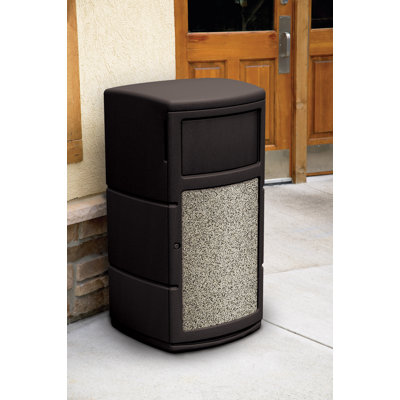Commercial Zone Side Entry Waste Container