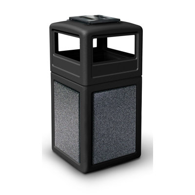 Commercial Zone 38-Gallon StoneTec Panel with Ashtray Dome Lid