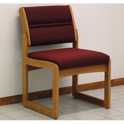 Wooden Mallet Valley Guest Chair- Designer Fabric