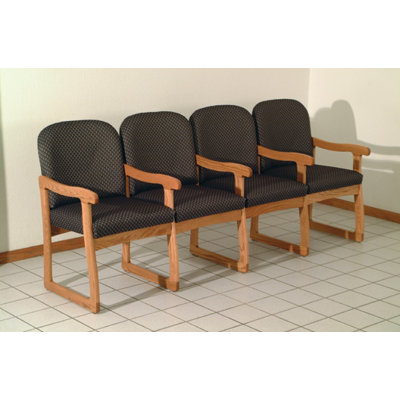 Wooden Mallet Prairie Four Seat Guest Chair