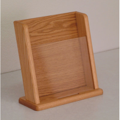 Wooden Mallet Countertop Literature Display