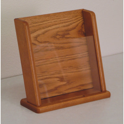 Wooden Mallet Countertop Literature Display