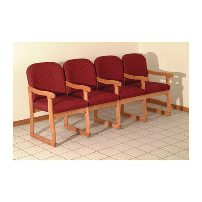 Wooden Mallet Prairie Four Seat Guest Chair