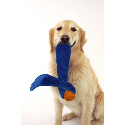 Doggles Ears Dog Toy in Orange