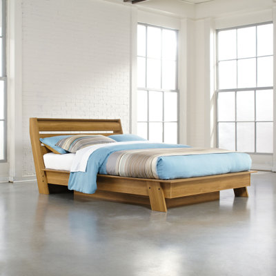 Click To Image : Soft Modern Queen Platform Bed by Sauder Now