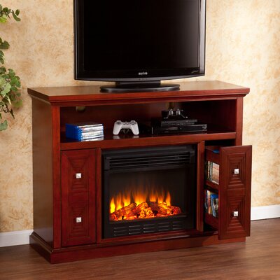 Legends Furniture New Castle 58" TV Stand with Electric Fireplace 