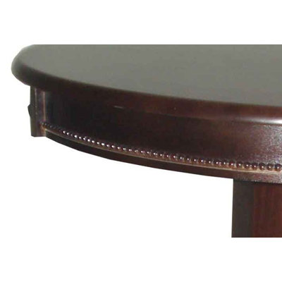 Boraam Industries Inc Florence Pedestal Pub Table in Cappuccino