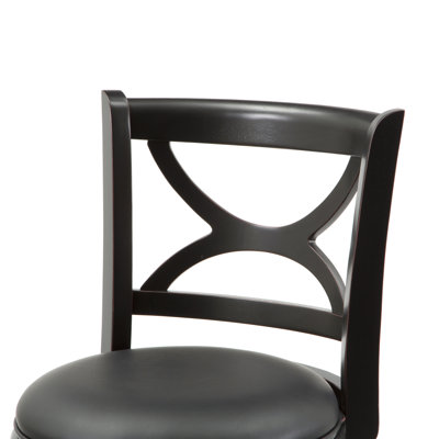 Boraam Industries Inc Florence 29" Bar Stool in Black