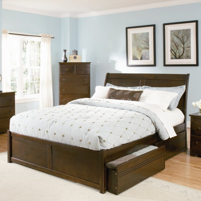 Bordeaux Storage Platform Bed by Atlantic Furniture -image