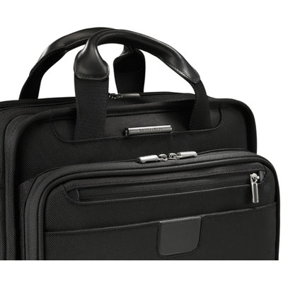 Briggs & Riley @Work 13" Slim Clamshell Briefcase in Black
