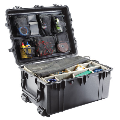 Pelican Products Equipment Case: 24.19" x 31.25" x 17.5"