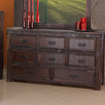 Cordoba 1080 Distressed 8 Drawer Dresser by Artisan Home Furniture -image