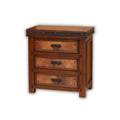 Artisan Home Furniture Copper Canyon 3 Drawer Nightstand