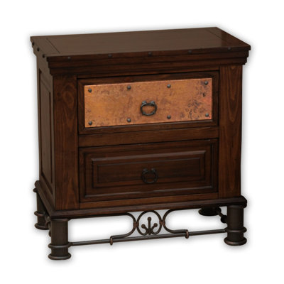 Click To Image : Valencia 2 Drawer Nightstand by Artisan Home Furniture Now