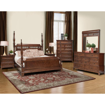Port Royal Four Poster Bed Collection by Vaughan Furniture -image
