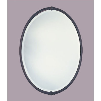 Feiss New London Beveled Mirror in Oil Rubbed Bronze