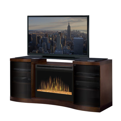 Dimplex Acton 73" TV Stand with Electric Fireplace
