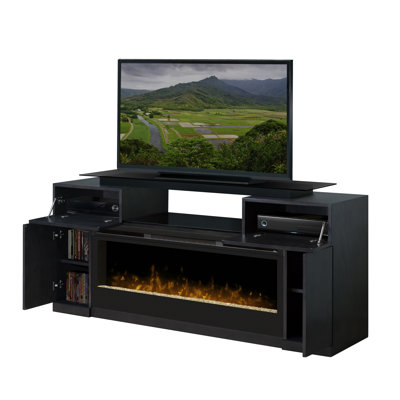 Dimplex Concord 73" TV Stand with Electric Fireplace
