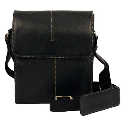 Shoulder Bag with Suede Accents