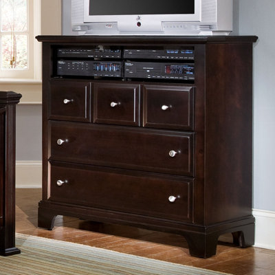 Hamilton Franklin Media Chest by Vaughan-Bassett -image