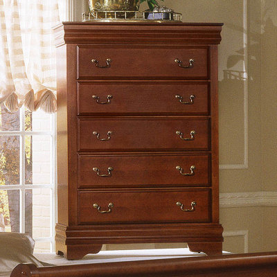 Barnburner Thirteen 5 Drawer Chest by Vaughan-Bassett -image