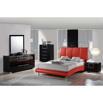 Click To Image : Hailey Sleigh Bedroom Collection by Global Furniture USA Now