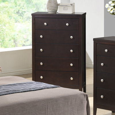 Lily 5 Drawer Chest by Global Furniture USA -image