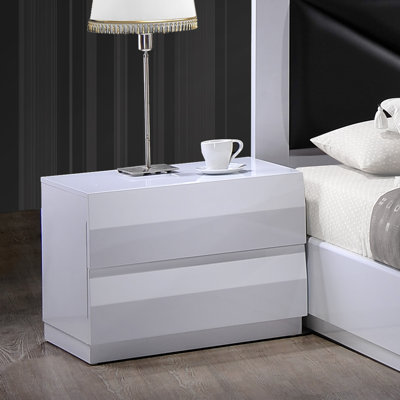 Bailey 2 Drawer Nightstand by Global Furniture USA -image
