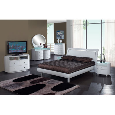 Emily Platform Bedroom Collection by Global Furniture USA -image