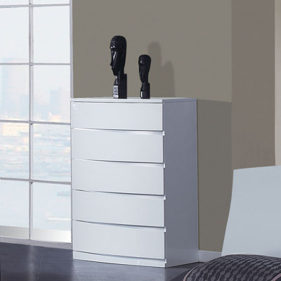 Aria 5 Drawer Chest by Global Furniture USA -image