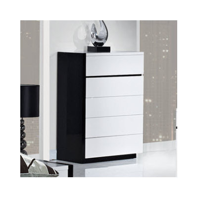 Trinity 5 Drawer Chest by Global Furniture USA -image