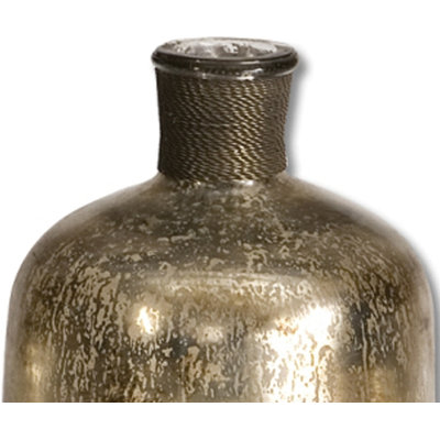 Uttermost Kaho Jugs in Antique and Silver - Set of 3 