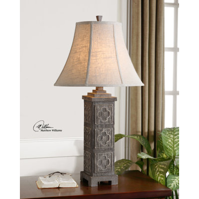 Bartolo Table Lamp in Ash Gray