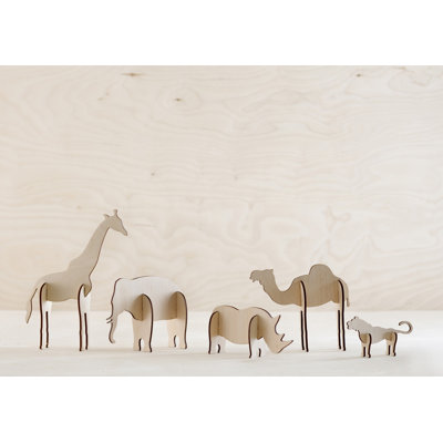 ferm LIVING Plywood Animals