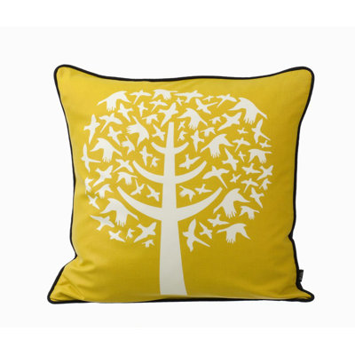 ferm LIVING Bird Leaves Pillow