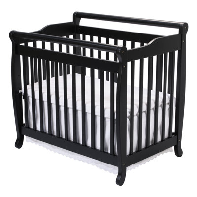 DaVinci Emily Mini 2-in-1 Convertible Crib in Honey Oak