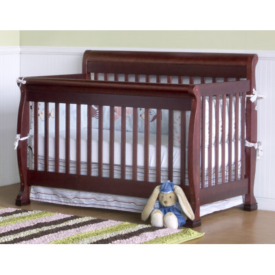 DaVinci Kalani 4-in-1 Convertible Crib with Toddler Rail in Espresso