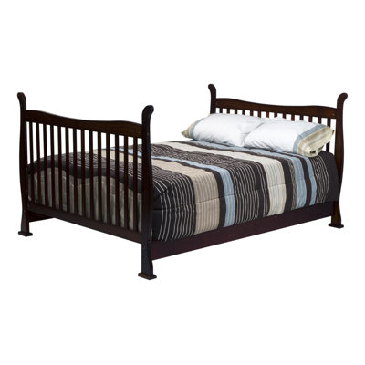 DaVinci Reagan 4-in-1 Convertible Crib with Toddler Rail in Coffee